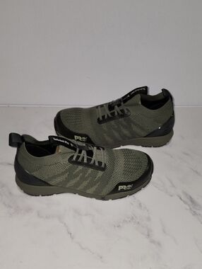 Timberland PRO  Radi Radius Knit Men’s Olive  Sneakers Brand New